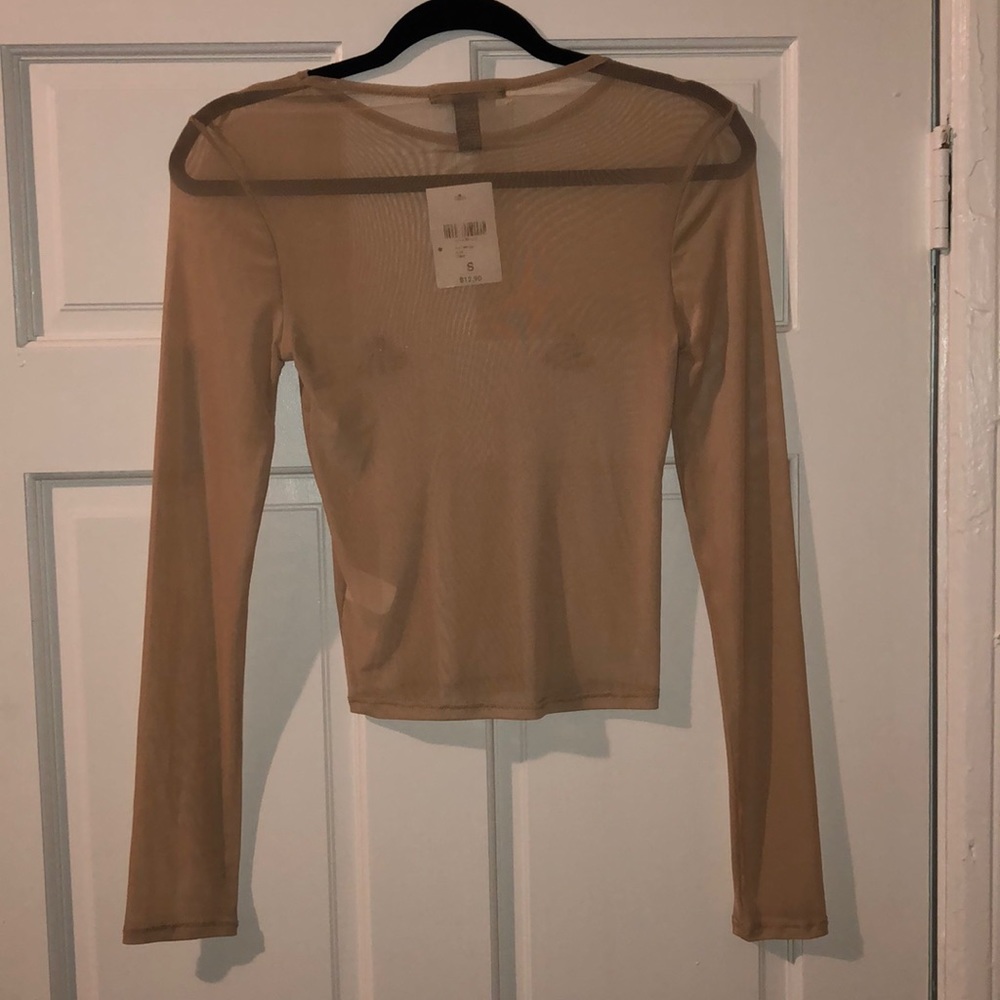 Forever 21 Women’s Mesh Shirt - Picture 2 of 3